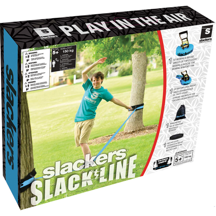 slackers Slackline Classic inkl. gratis Teaching Line