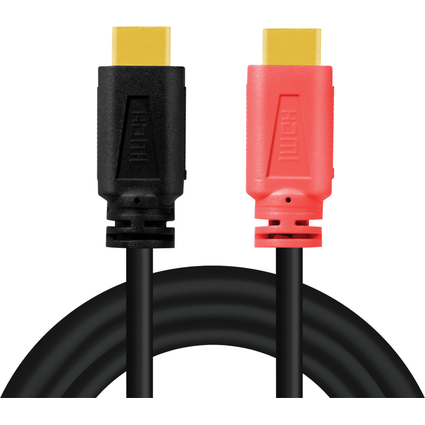 LogiLink HDMI Kabel 2.0, A-Stecker - A-Stecker, AMP, 10 m