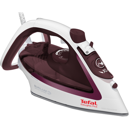 Tefal Dampfbgeleisen Easygliss FV5714, wei/beere