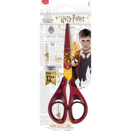 Maped Schere HARRY POTTER TEENS, spitz, 160 mm, rot