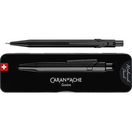 CARAN D'ACHE Druckbleistift 844 Black Code, 0,7 mm, schwarz