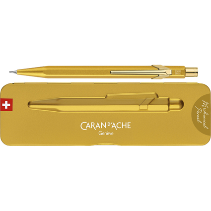 CARAN D'ACHE Druckbleistift 844 Goldbar, 0,7 mm, gold