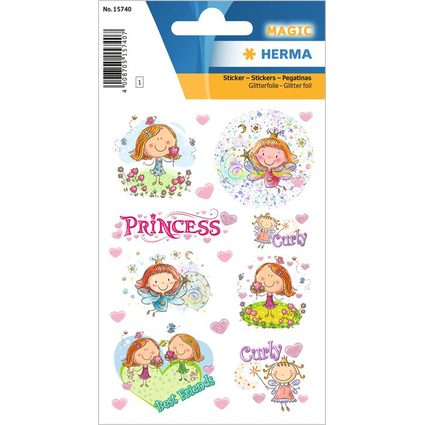 HERMA Sticker MAGIC "Prinzessin Curly"