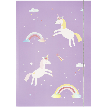 folia Zeichnungsmappe HOTFOIL "Magic Unicorns", Karton, A3