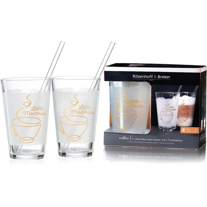 Ritzenhoff & Breker Latte-Macchiato-Set COFFEE