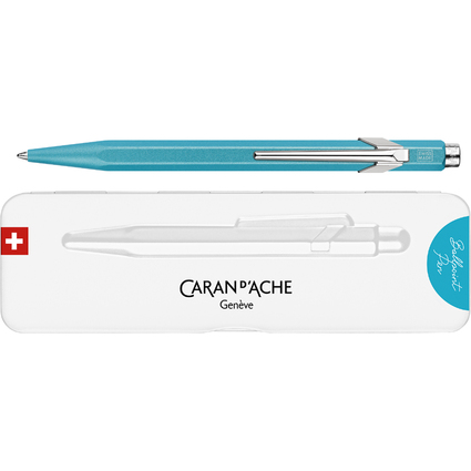 CARAN D'ACHE Druckkugelschreiber 849 Colormat-X, trkisblau