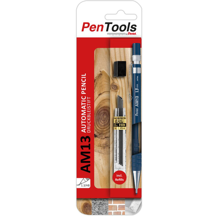 Pentel Druckbleistift AM13, Minenstrke: 1,3 mm, dunkelblau