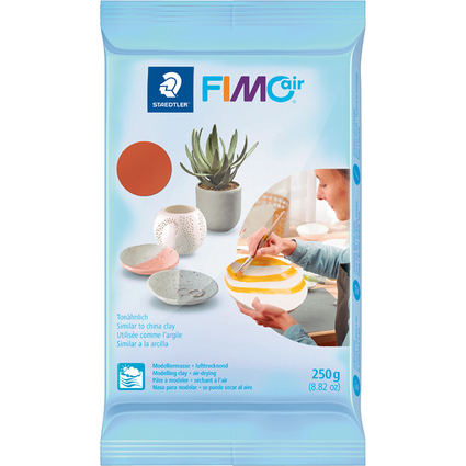 FIMO air Modelliermasse, lufthrtend, terrakotta, 250 g