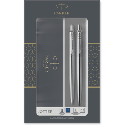 PARKER Schreibgerte-Set JOTTER Edelstahl C.C.