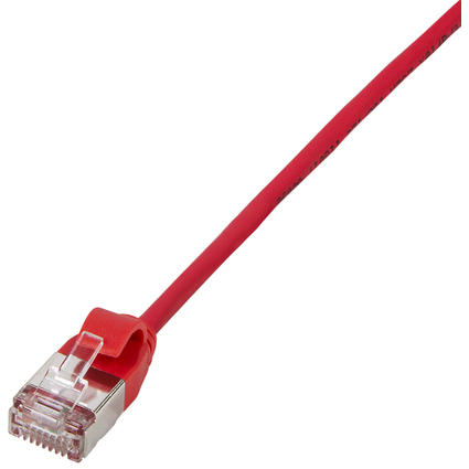 LogiLink Patchkabel Ultraflex, Kat. 6A, U/FTP, 0,3 m, rot