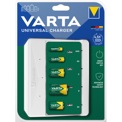 VARTA Ladegert Universal Charger, wei, unbestckt