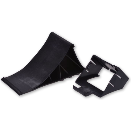 IWH Unterlegkeil mit Halter, schwarz