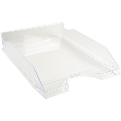 EXACOMPTA Briefablage ECOTRAY, DIN A4+, kristall