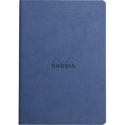 RHODIA Notizheft RHODIARAMA, DIN A5, liniert, saphirblau