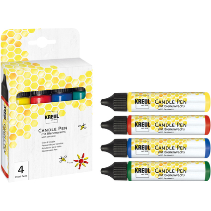 KREUL Candle Pen, 4er-Set