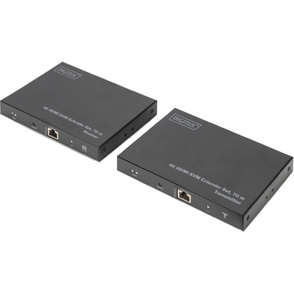 DIGITUS 4K HDMI KVM Extender Set, 70 m