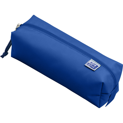 Oxford Schlamper-Etui, Polyester, rechteckig, gro, blau