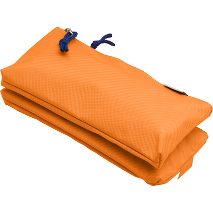 Oxford Doppel-Schlamper-Etui, Polyester, orange