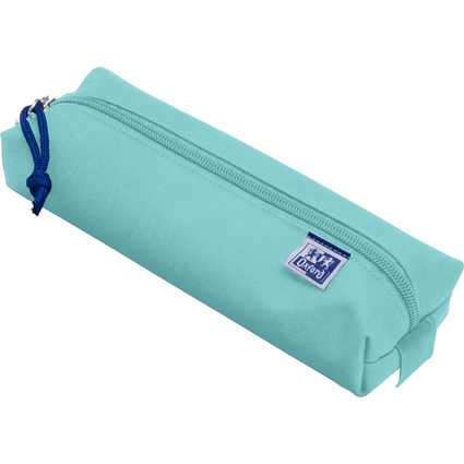 Oxford Schlamper-Etui, Polyester, rechteckig, klein, aqua