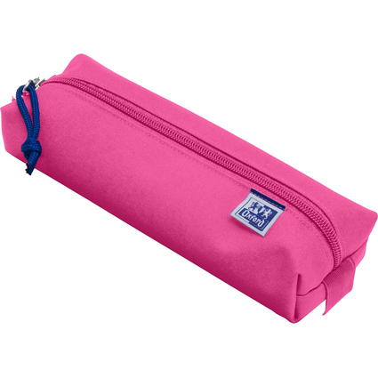 Oxford Schlamper-Etui, Polyester, rechteckig, klein, rosa