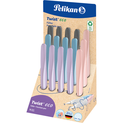 Pelikan Twist Fllhalter eco, Thekendisplay