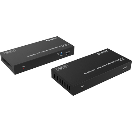 DIGITUS 4K HDBaseT HDMI KVM Extender Set, 150 m