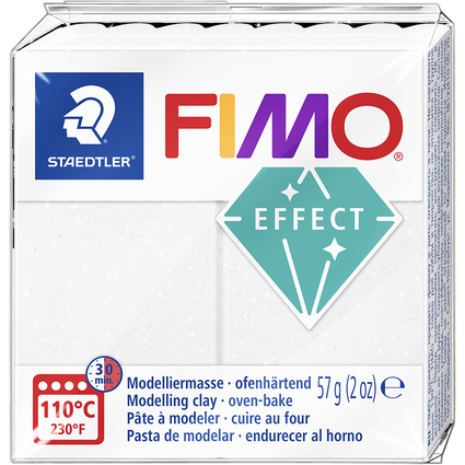 FIMO EFFECT Modelliermasse, galaxy wei, 57 g