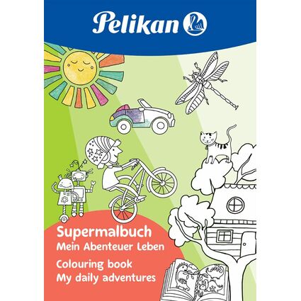 Pelikan Super-Malbuch "Mein Abenteuer Leben", DIN A4