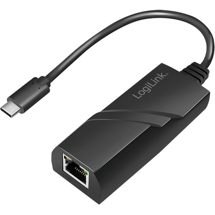 LogiLink USB 3.2 Gen 1 - Gigabit Adapter, schwarz