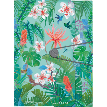 herlitz Sammelmappe Ladylike "Jungle", A4, PP-Folie