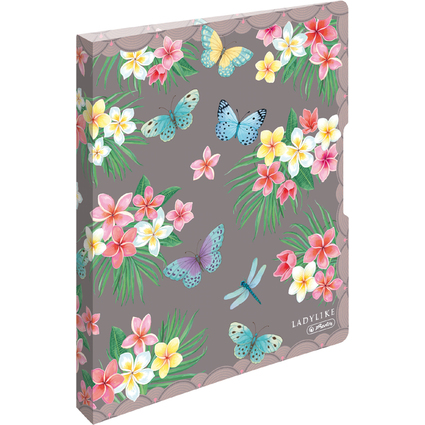 herlitz Ringbuch easy orga to go Ladylike "Butterflies", A4