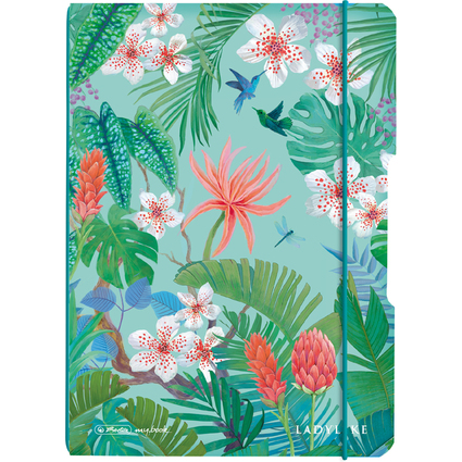 herlitz Notizheft my.book flex Ladylike "Jungle", A5