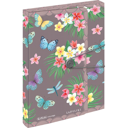 herlitz Sammelbox easy orga to go Ladylike "Butterflies"