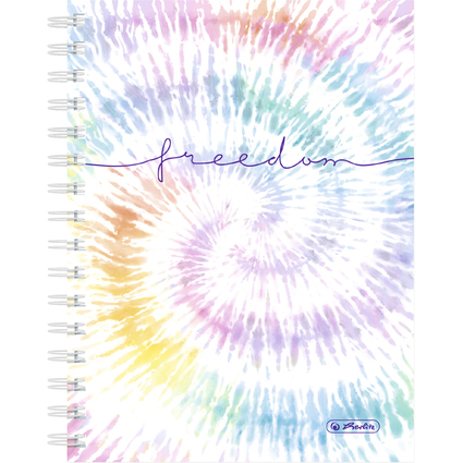 herlitz Spiralbuch New Batik "Freedom", DIN A5