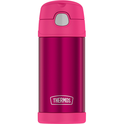 THERMOS Isolier-Trinkflasche FUNTAINER Straw Bottle, pink