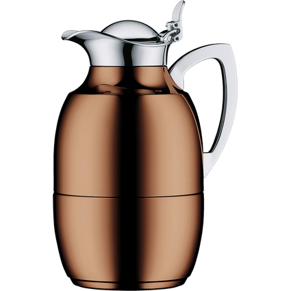 alfi Isolierkanne JUWEL, 1,0 Liter, Edelstahl copper plated