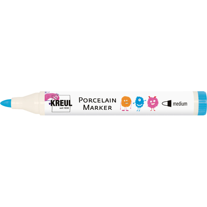 KREUL Porcelain Marker medium, hellblau