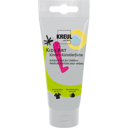 KREUL Kids Art Kinder-Knstlerfarbe, 75 ml, silber