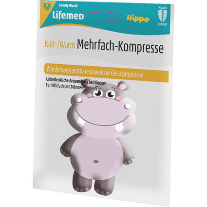 Lifemed Kalt-/Warm-Kompresse fr Kinder, 145 x 125 mm