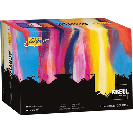 KREUL Acrylfarbe SOLO Goya Acrylic, 20 ml, 48er-Set