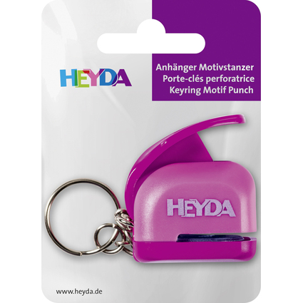 HEYDA Motivstanzer Mini "Herz", mit Schlsselanhnger