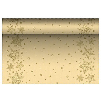 PAPSTAR Weihnachts-Tischlufer "Christmas Shine", creme