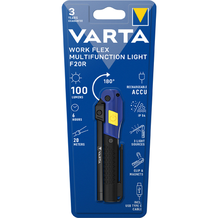 VARTA Handleuchte Work Flex Multifunction Light F20R