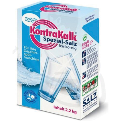 Kontrakalk Splmaschinensalz, feinkrnig, 2,2 kg