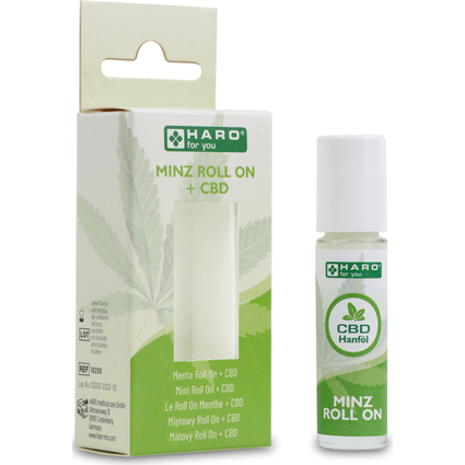 HARO Minz-Roll-On + CBD, 10 ml Stift