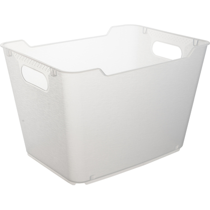 keeeper Aufbewahrungsbox "lotta", 20,0 Liter, transparent