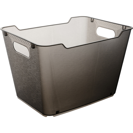 keeeper Aufbewahrungsbox "lotta", 20,0 Liter, crystal-grey