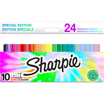 Sharpie Permanent Marker FINE, 24er Blister