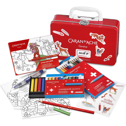 CARAN D'ACHE SWISSCOLOR Travel Kit, im Koffer