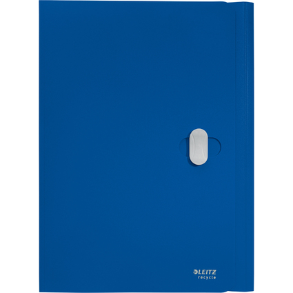 LEITZ Sammelmappe Recycle, A4, PP, blau